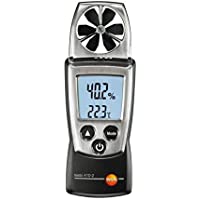 Testo 0560 4102 Anemómetro de Paletas con Medición de Humedad Integrada y Termómetro de Aire NTC